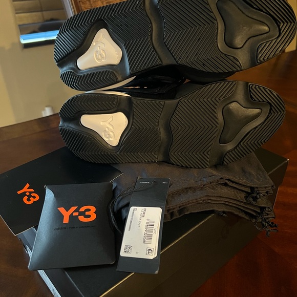 Y-3 YOHJI YAMAMOTO x ADIDAS KAIWA KNIT Sneakers Shoes BLACK/CLOUD WHITE EF2628 - Picture 7 of 13
